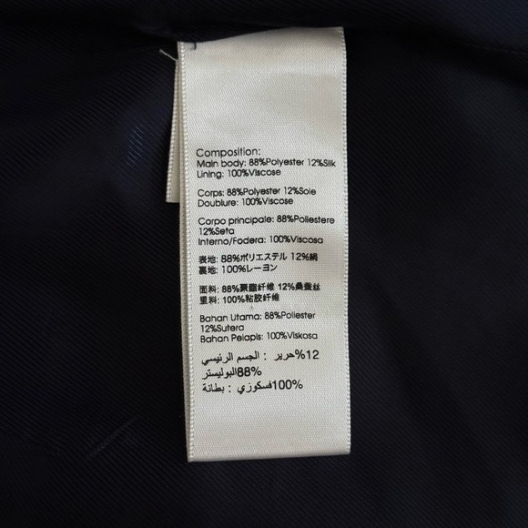 3.1 Phillip Lim Brand New High Waist Satin Shorts. Navy/Blue Color. 0 Size - Picture 7 of 13